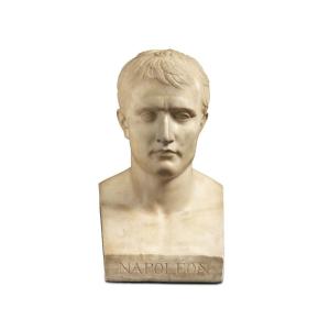 Napoleon 1st Marble Bust - Chaudet - Empire Period