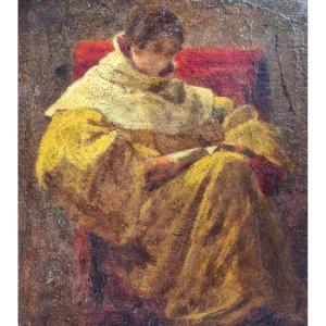 Woman Reading Sketch