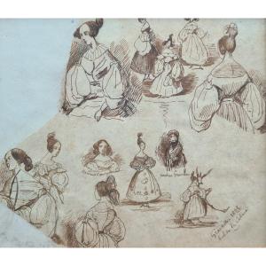 Jean Ignace Granville Drawing