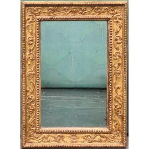 Mirror In A Golden Frame In The Renaissance Style