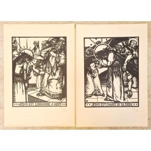 Stations Of The Cross By Charles Bisson