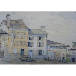 Chateauponsac Portrait Of House