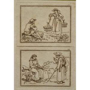 Carlo Labruzzi Roman Characters