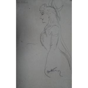 Berthe Roland By Léon Couturier