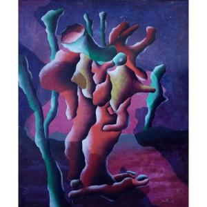 Jean Cuillerat Abstract Surrealism 