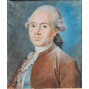 Pastel Portrait Under Louis XV