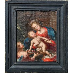 Motherhood With Saint John The Baptist 