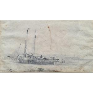 Marine By Eugène Isabey, Normandy Coast