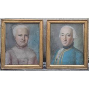 18th Century Couple, Brigitte And Emmanuel