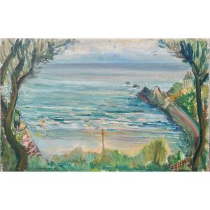 Biarritz By Garabed A Momdjian, Armenian Artist 