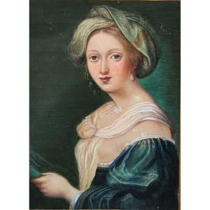 Portrait Of A Woman In 17th-century Costume