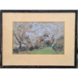 Post-impressionist Pastel