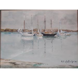 Marine In Normandy By Marc Pierre Chataignier