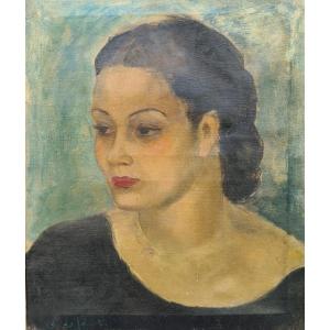 Alys Leflot Portrait Of A Woman
