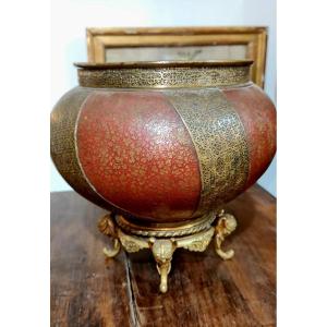 Japonism Art Object XIX Eme Emile Reiber And Christofle Circa Napoleon III Japonism Art Object XIX Eme