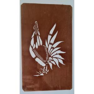 Original Katagami Japan XIX Eme