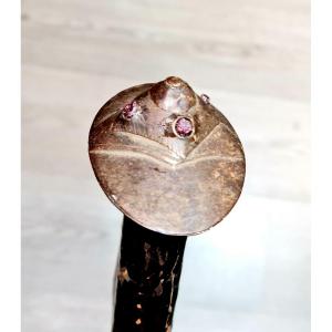 Pommeau Avec Rubis Epėe Et  Fourreau Touareg Afrique Fin XIX  