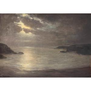Hippolyte Berteaux - View Of Belle-île
