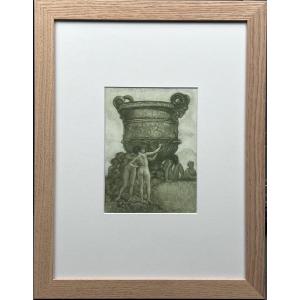 Gaston La Touche - Aux Flancs Du Vase - Etching
