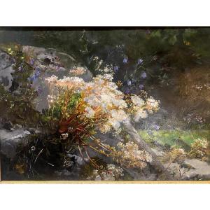 Pierre-nicolas Euler (1846-1915) Wildflowers