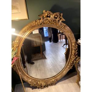 Circular Mirror, Napoleon III Era