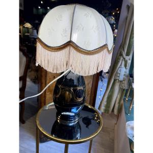 Malicorne Art Deco Ceramic Lamp