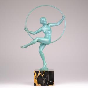 Marcel-andré Bouraine (1886-1948) The Hoop Dancer – Briand. Max Le Verrier Edition 