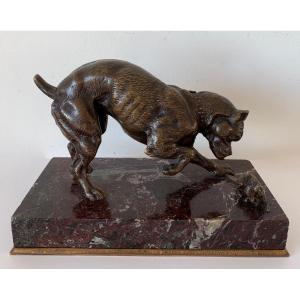 The Dog And The Mouse, Bronze Subject