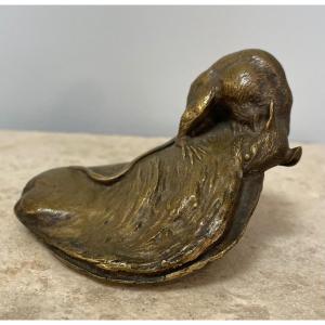 The Mouse And The Oyster, Bronze Subject
