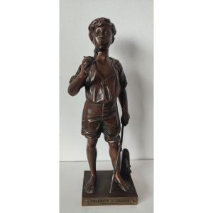 The Lizard Charmer, Bronze Subject