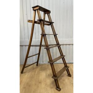 19th Century Library Stepladder
