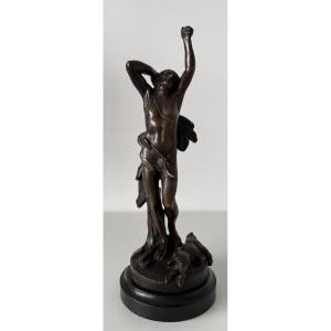 The Return From The Hunt, Bronze Subject
