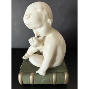 Small Biscuit Representing A Little Cherub 