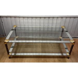 Double Glass Top Coffee Table 
