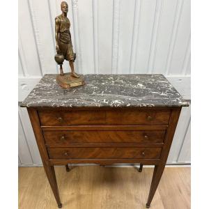 Walnut Chiffonier Table