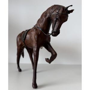 Subject Representing A Horse In Leather