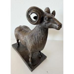 Belier , Bronze Print