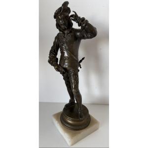 Bronze Subject Representing A Swordsman