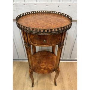 Transition Style Side Table