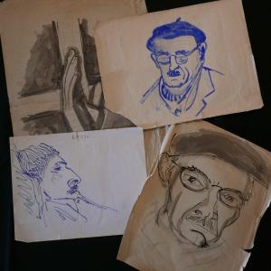 Edouard Cazaux (1889-1974) – Part Of The Archive Background