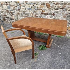 Table Art Deco Majorelle Art Deco 1930 Dining Room With Extensions