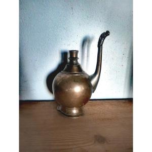 Interesting Deccan Jug, Mythical Animal Head, Aquamanile?? India 18th Or Earlier 