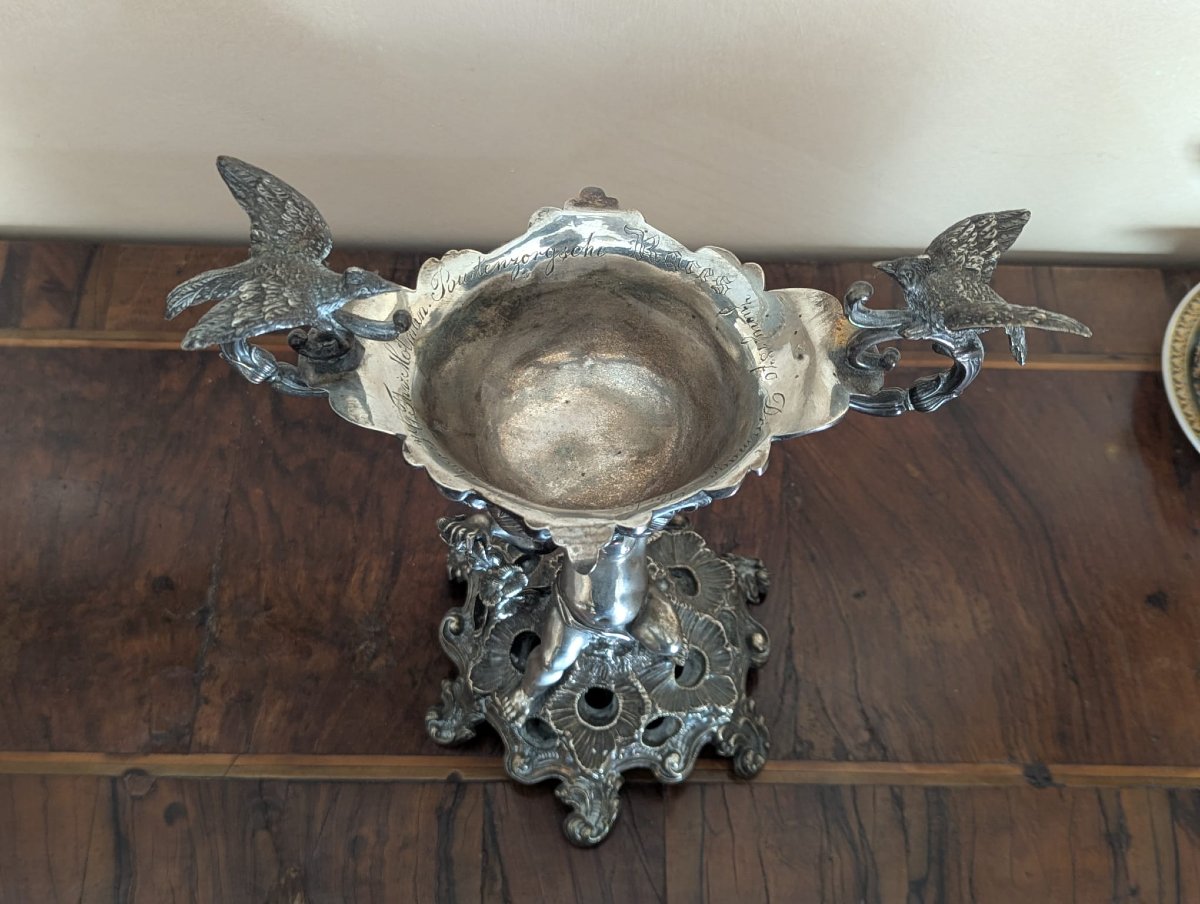 Coppa in argento commemorativa del 1870-photo-6