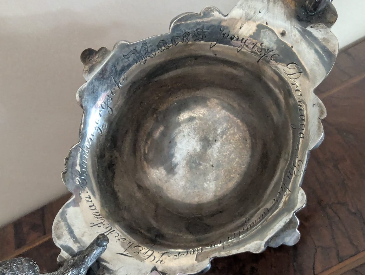 Coppa in argento commemorativa del 1870-photo-8