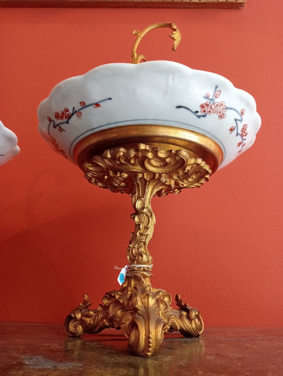 Coppia di alzatine Napoleone III-photo-5