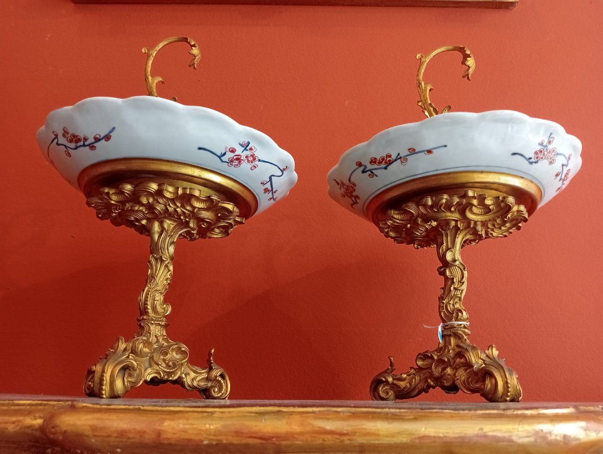 Coppia di alzatine Napoleone III-photo-6