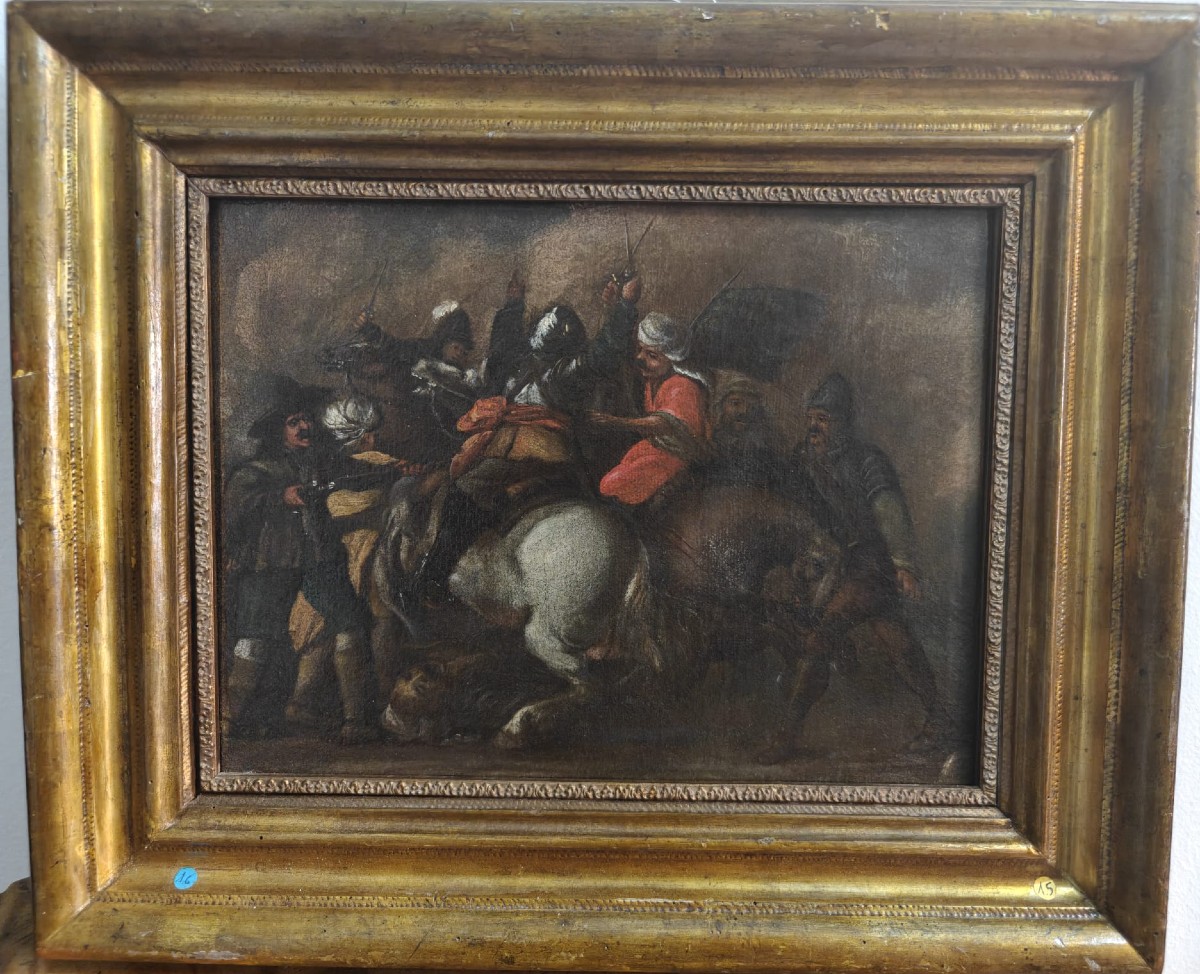 Piccolo dipinto di battaglia 