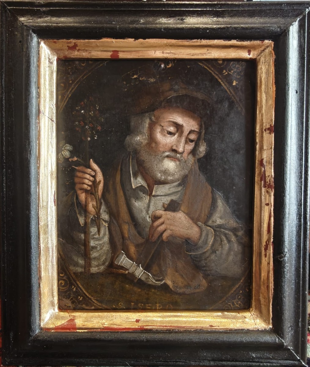 San Giuseppe su rame