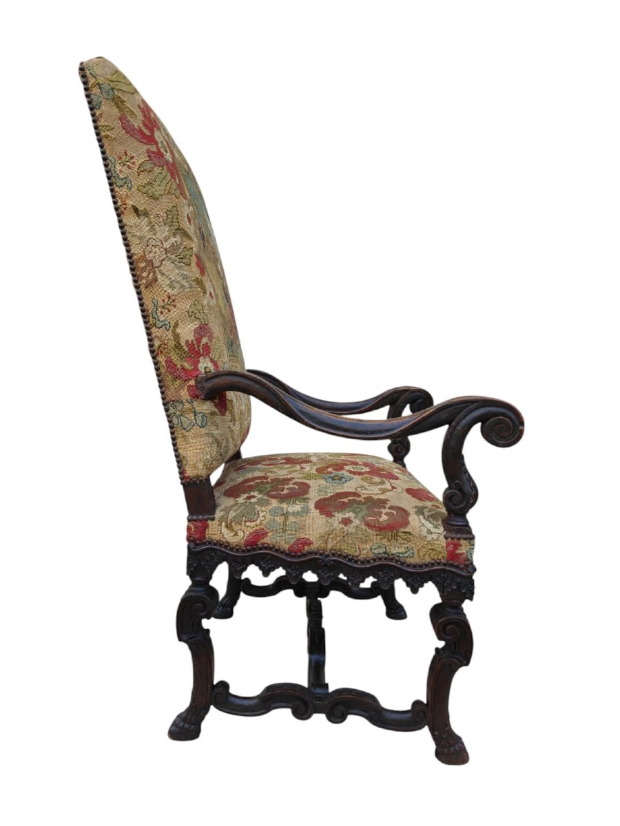 Poltrona milanese Luigi XIV-photo-2