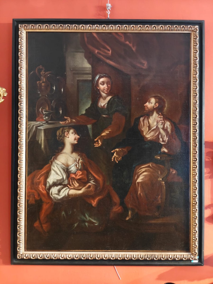 Gesù in casa di Marta e Maria